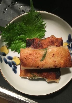 タチとシソの揚げ春巻き-レシピのメイン写真