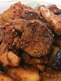 茄子の胡麻味噌炒め-レシピのメイン写真