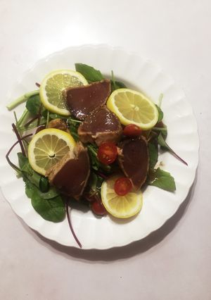鮪サラダ-レシピのメイン写真