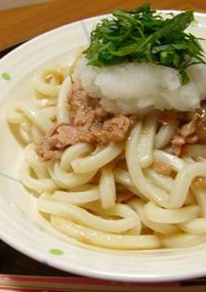梅づくしツナおろしうどん-レシピのメイン写真