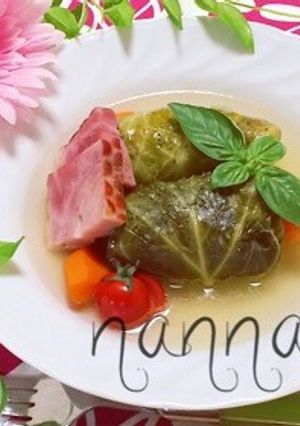 ほっこりコンソメ味のロールキャベツ♪-レシピのメイン写真