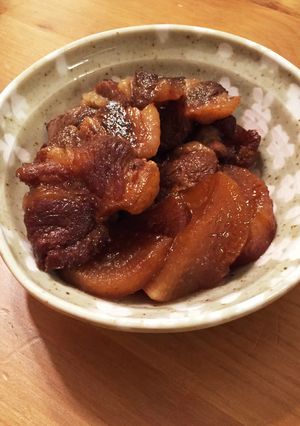 簡単！圧力鍋で角煮！-レシピのメイン写真
