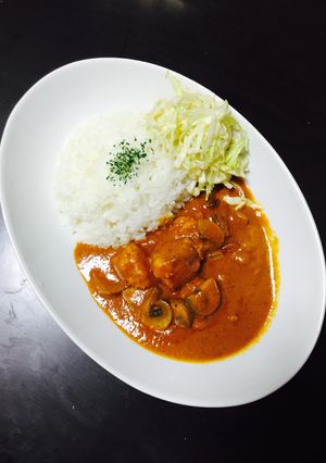 ひき肉で☆ミートボールバターチキンカレー-レシピのメイン写真