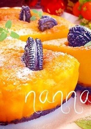 ミキサーで☆今年はオレオかぼちゃケーキ-レシピのメイン写真