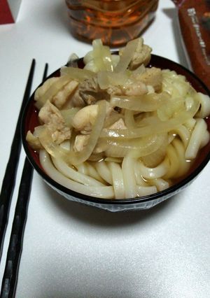 あたたかうどん-レシピのメイン写真