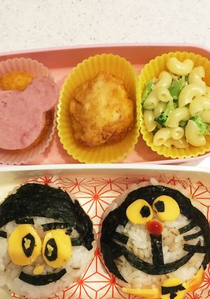 キャラ弁当ドラえもん-レシピのメイン写真