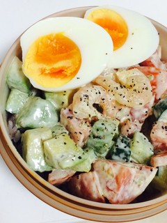 超ズボラ〜エビアボカ丼-レシピのメイン写真