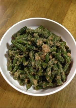 インゲンのたっぷり胡麻和え-レシピのメイン写真