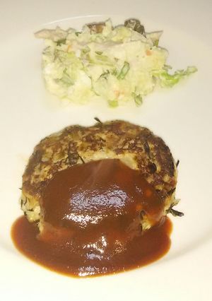 我が家定番ヘルシーハンバーグ-レシピのメイン写真