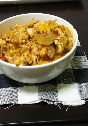シンプル親子丼-レシピのメイン写真