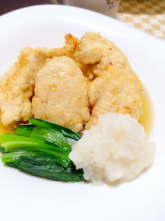 鶏胸肉の揚げ浸し-レシピのメイン写真