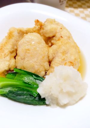 鶏胸肉の揚げ浸し-レシピのメイン写真
