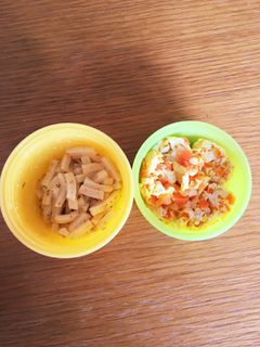 離乳食 お弁当 〜うどんと玉子焼き〜-レシピのメイン写真