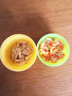 離乳食 お弁当 〜うどんと玉子焼き〜-レシピのメイン写真