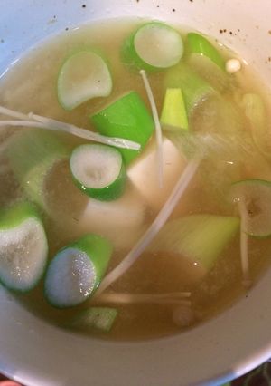 レンジで簡単お味噌汁☆-レシピのメイン写真