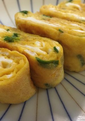 お弁当にも♪天かすとねぎの優しい♡卵焼き-レシピのメイン写真