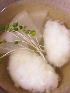 ◎新食感♡やまいもだんごのすまし汁◎-レシピのメイン写真