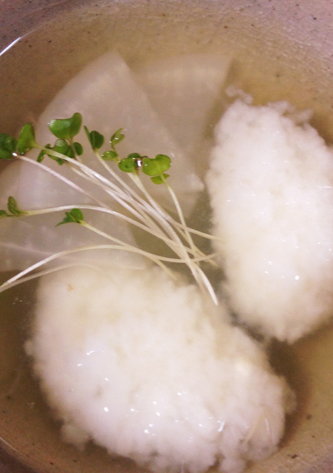 ◎新食感♡やまいもだんごのすまし汁◎-レシピのメイン写真