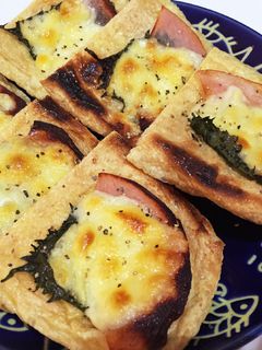 油揚げの大葉チーズ焼き-レシピのメイン写真