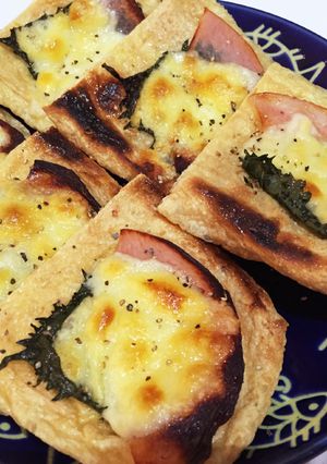 油揚げの大葉チーズ焼き-レシピのメイン写真