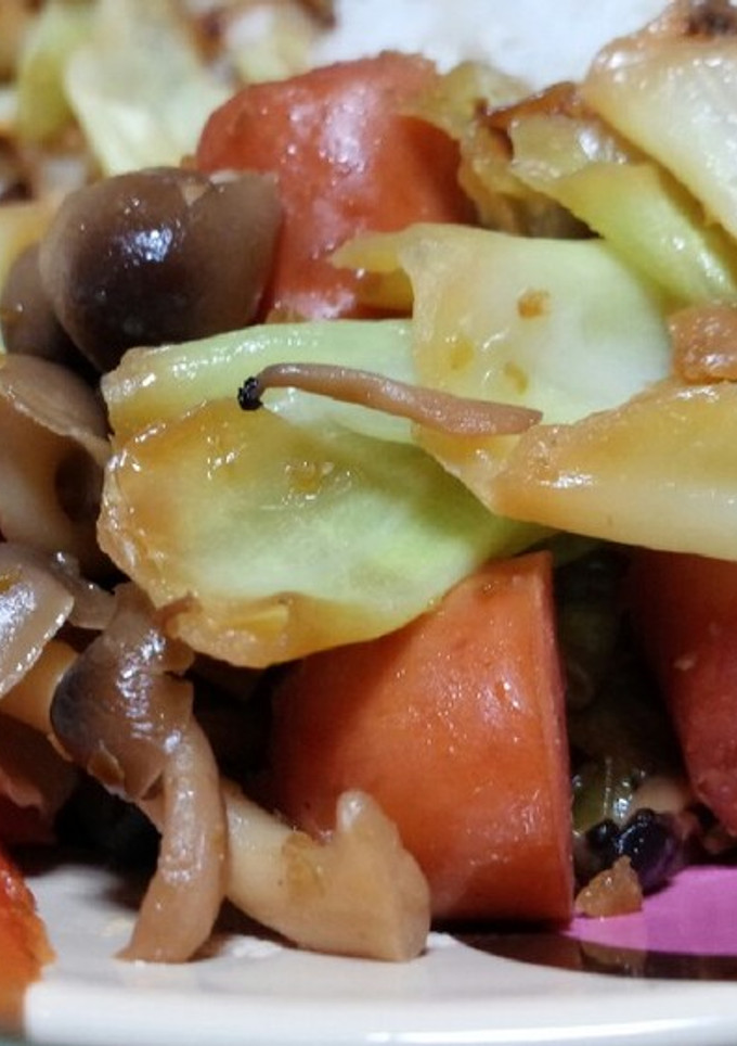 ウインナーと野菜のゆず胡椒炒め-レシピのメイン写真