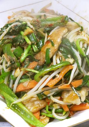 花椒とナンプラーで大変身の野菜炒め-レシピのメイン写真