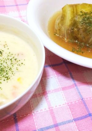 寒い冬に簡単美味しい♡クラムチャウダー-レシピのメイン写真