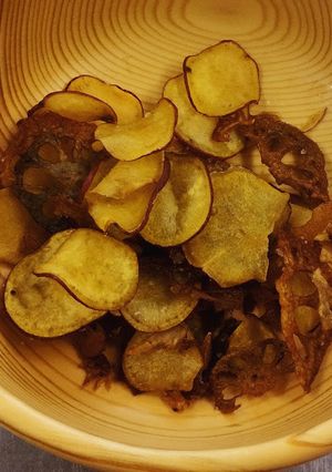 簡単★止まらない★　野菜チップス-レシピのメイン写真