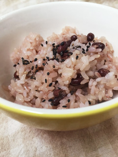 圧力鍋で30分簡単もっちりお赤飯-レシピのメイン写真