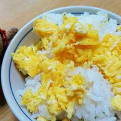 簡単！シンプル！たまごグルグルご飯-レシピのメイン写真