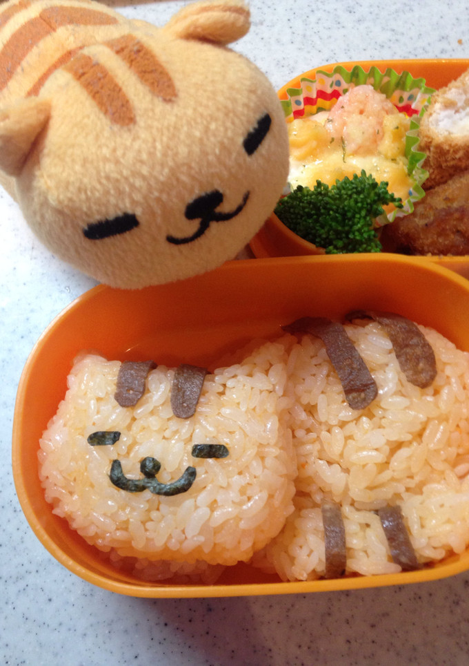 キャラ弁 ねこあつめ★ちゃとらさん-レシピのメイン写真