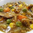 いわしのたたき身deヘルシー和風カレー丼