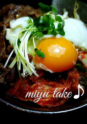 焼肉♪ビビンバ丼-レシピのメイン写真