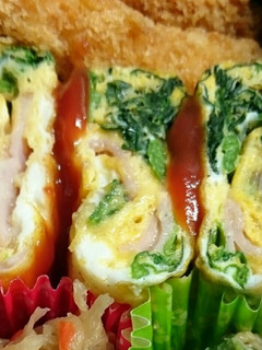 オムレツ風玉子焼き(旦那のお弁当)-レシピのメイン写真