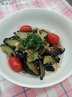 酢しょうがで大長茄子の揚げ浸し-レシピのメイン写真