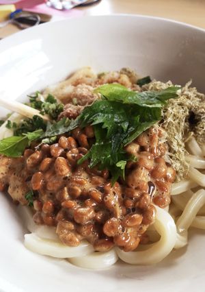 簡単&節約♡納豆うどん-レシピのメイン写真
