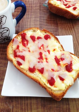 我が家の定番♡簡単♡たまごトースト-レシピのメイン写真