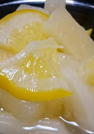 ヤーコンのはちみつレモン漬け-レシピのメイン写真