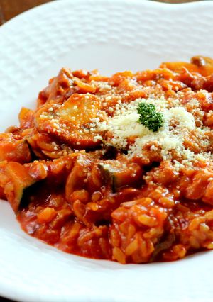 残りご飯で簡単ランチ☆トマトリゾット☆-レシピのメイン写真