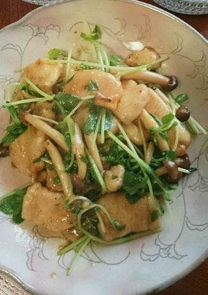 鳥胸肉の柚子ポン酢炒め-レシピのメイン写真