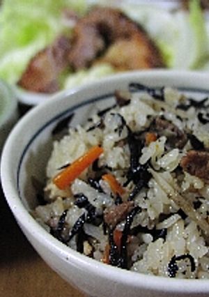 ひじきご飯-レシピのメイン写真