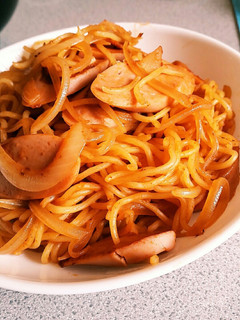 焼きそば麺でナポリタン-レシピのメイン写真