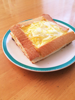 ふわふわ卵チーズトースト!-レシピのメイン写真