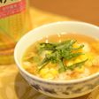 コーンバター醤油のひげ茶漬け