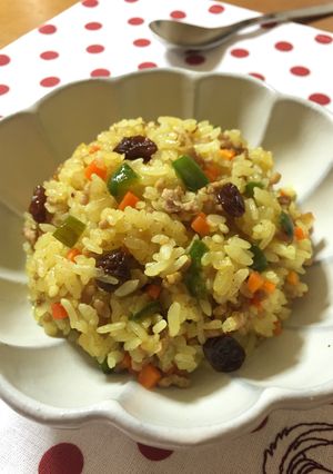 懐かしドライカレー（カレー炒飯）-レシピのメイン写真