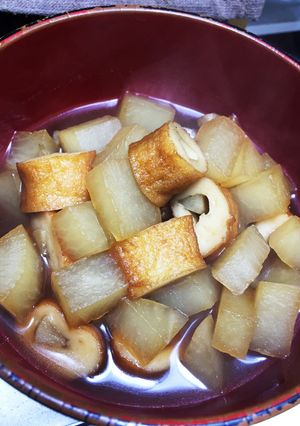 簡単♪ゴボ天と大根の煮物-レシピのメイン写真