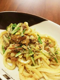 レンジで*さんたまうどん-レシピのメイン写真