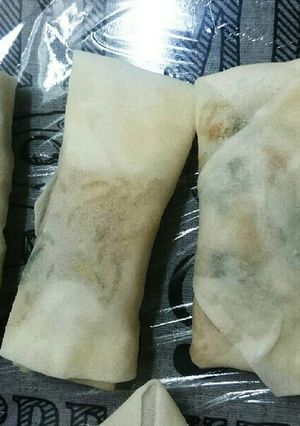 鶏肉で＊春巻き-レシピのメイン写真