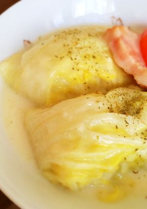 圧力鍋で時短!シチューのロール白菜-レシピのメイン写真