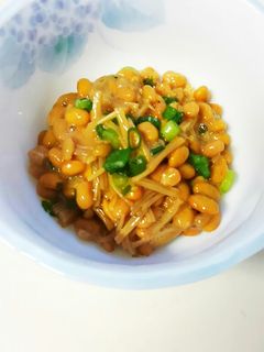 なめ茸入りのネバトロ納豆☆-レシピのメイン写真